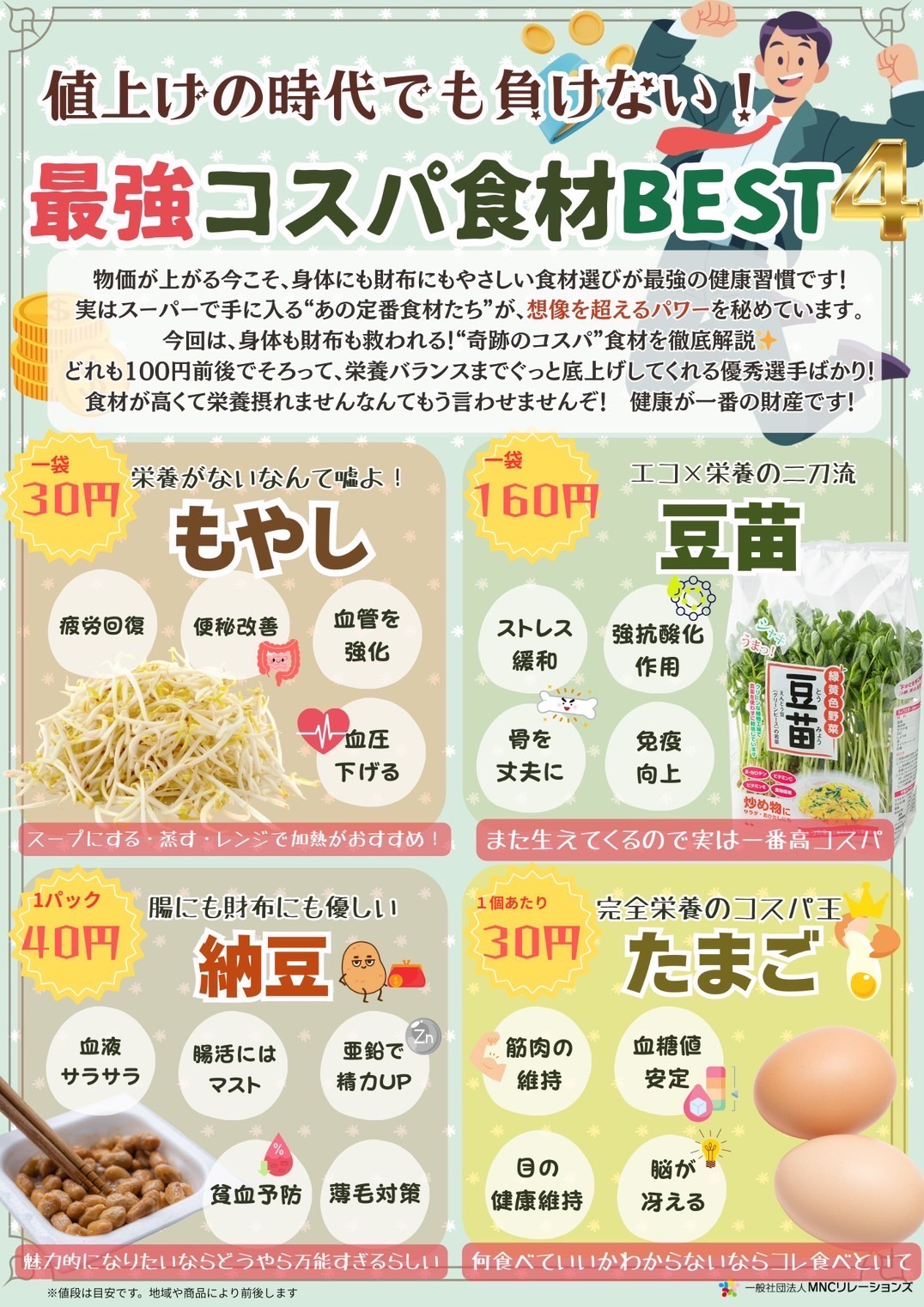 最強コスパ食材